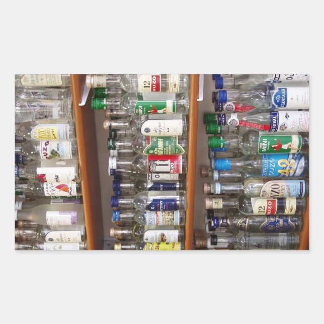 Ouzo Pegatina (Anverso)