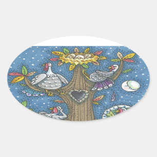 OVALADA ÁRBOL DE TURQUÍA, GRACIAS A LOS GOBIERNOS PEGATINA