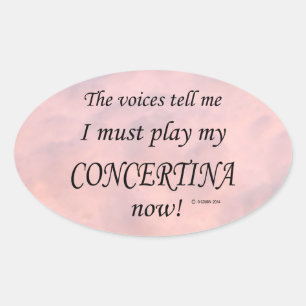 Ovalada Concertina Voices dice que debe jugar al Pegatina