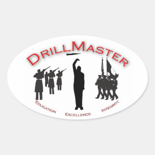 Ovalada El Pegatina DrillMaster