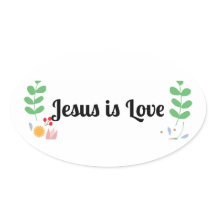 Jesús es Pegatina de amor