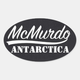 Ovalada McMurdo, Pegatina de la Antártida