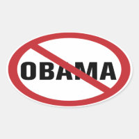 Ningún Pegatina de Obama