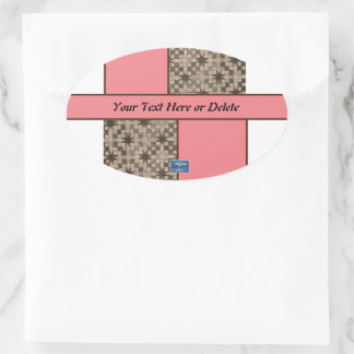 Ovalada Oval pegatina (Peach LED S.C.C.) RFPMDesigns ©️ 20