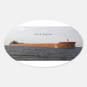 Ovalada Paul R. Tregurtha pegatina