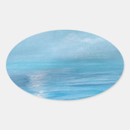 Ovalada Pegatina