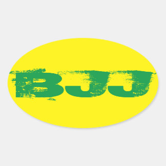 Ovalada Pegatina BJJ Oval