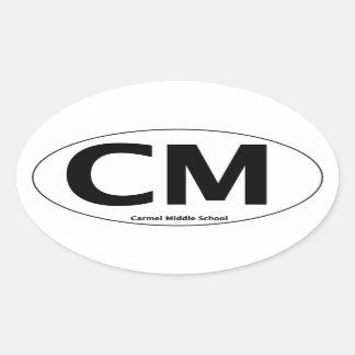 OVALADA PEGATINA CM