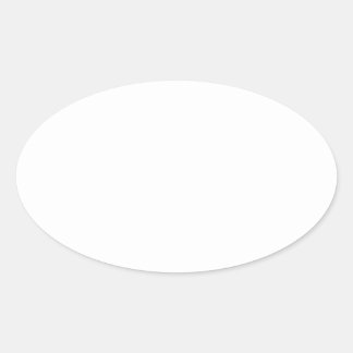 Ovalada Pegatina Crear su propio diseño