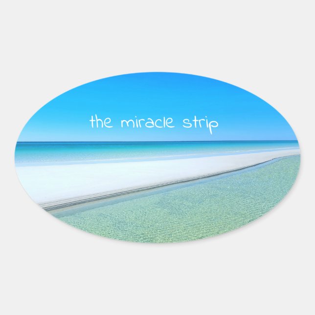 Ovalada pegatina de imagen (Anverso)