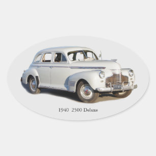 Ovalada pegatina De Lujo De 1940 2500