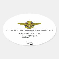 Pegatina del Centro de Fotografía Naval
