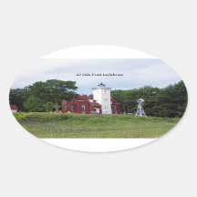 pegatina del faro de 40 millas de punta