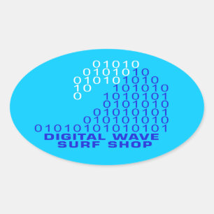 Ovalada Pegatina del logotipo de DWSS