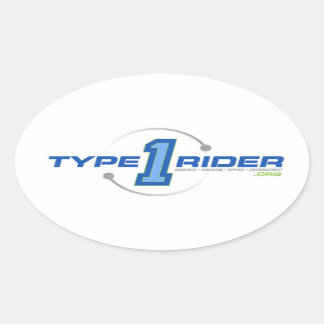 Ovalada Pegatina del logotipo del óvalo del piloto de tipo