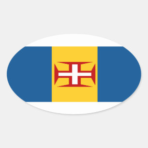 Ovalada Pegatina del óvalo del Europeo-estilo de la