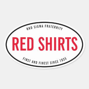 Ovalada Pegatina del parachoques oval