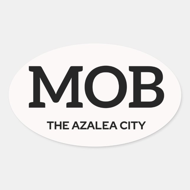 Ovalada Pegatina IATA móvil 1 (Anverso)