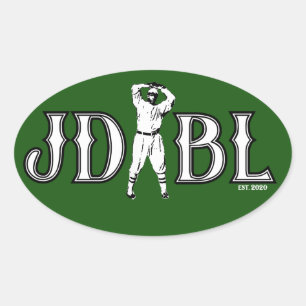 Ovalada Pegatina JDBL