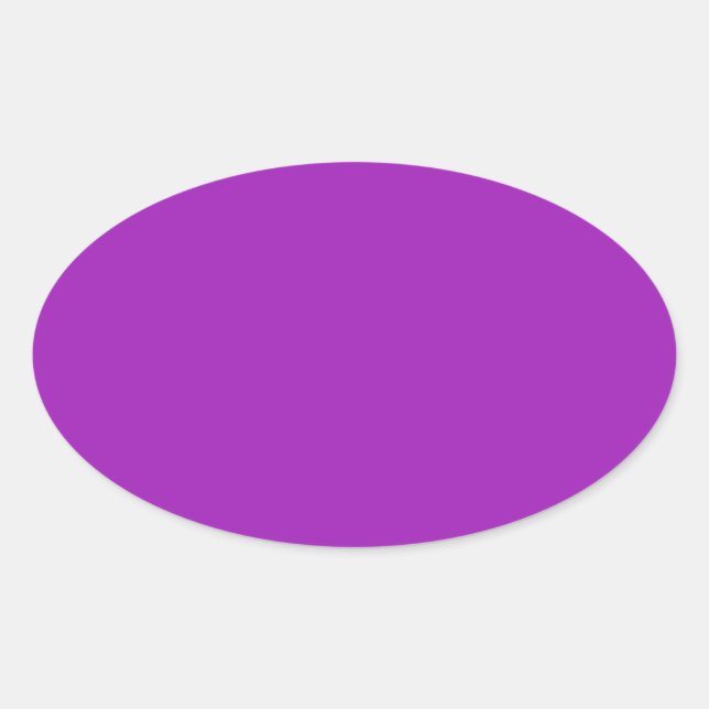 Ovalada Pegatina Lavender Oval (Anverso)