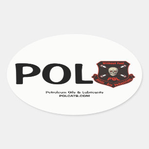 Ovalada Pegatina oficial del POLÍTICO