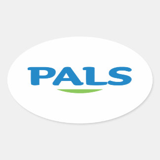 Ovalada Pegatina PALS