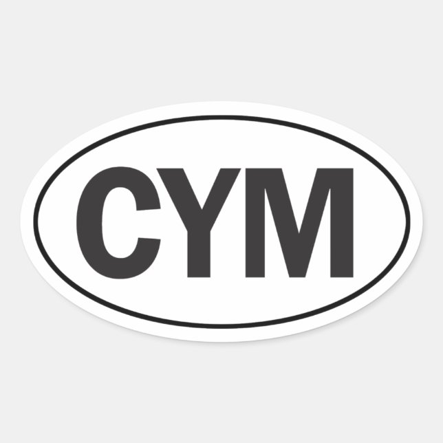 Ovalada Pegatina para coches de la Eurocámara de Gales (Anverso)