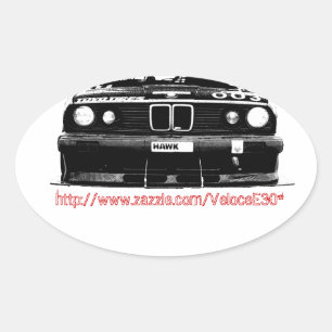 Ovalada Pegatina promocional 2