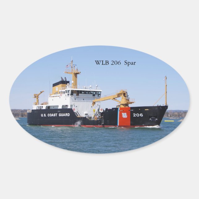 Ovalada Pegatina Spar (Anverso)