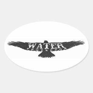 Ovalada Protector del agua -- Pegatina 1 de Eagle