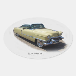 Ovalada Serie 61 de 1950 pegatina