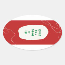 Throne of Lies Pegatina Sheet