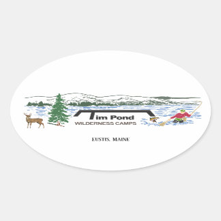 Ovalada Tim Pond pegatina