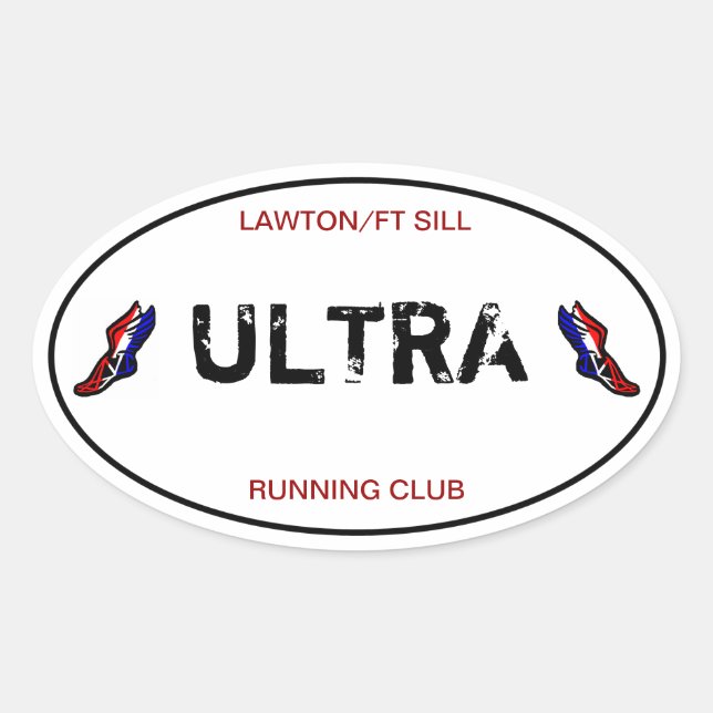 Ovalada Ultra pegatina (Anverso)