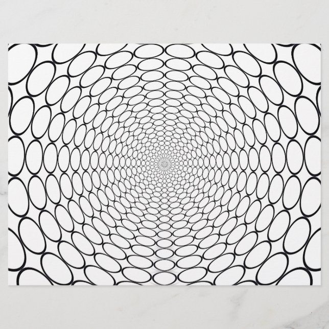 Ovalos Hoja de Colores Placemat Niños Guardería (Anverso)