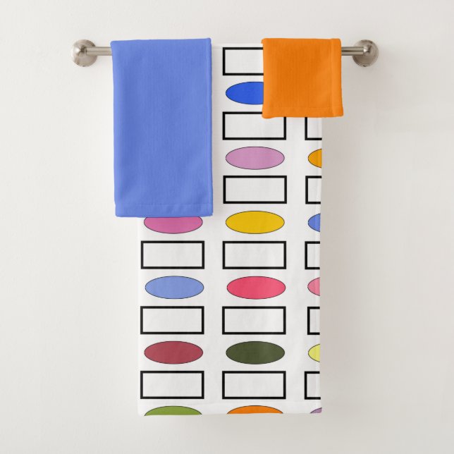 Ovalos y Rectángulos - Baño de jardín de flores pe (In situ)