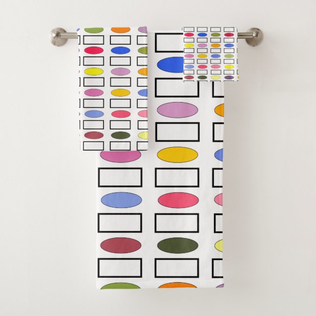 Ovalos y Rectángulos - Jardín de flores pequeñas (In situ)