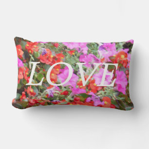 OVE naranja y rosa , almohada de inspiración de fl