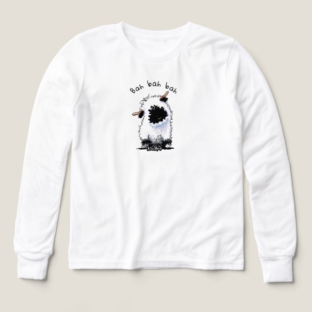 Oveja Valais Blacknose (Diseño frontal)