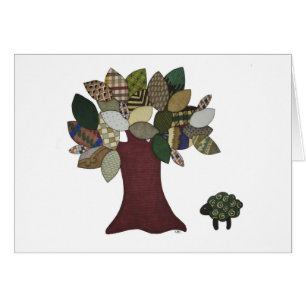 Oveja y árbol