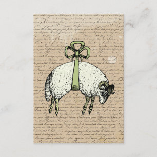 Ovejas de Lazo Bonito ~ Invitaciones