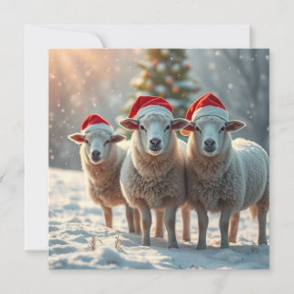 Ovejas de Navidad
