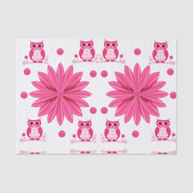 Ovejas de papel de tejido decorativo (Anverso)