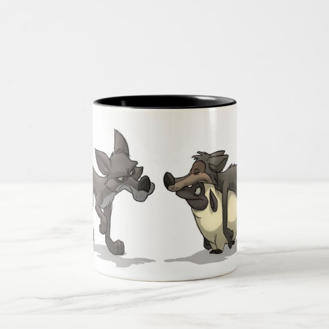 "Ovejas en taza de la ropa del lobo" (Centro)
