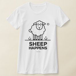 OVEJAS FLUYEN Camiseta Femenina Difícil