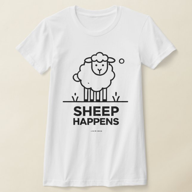 OVEJAS FLUYEN Camiseta Femenina Difícil (Distribución)
