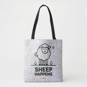 OVEJAS SUCEDIDAS Graciosas Bolsa de Tote todo-sobr