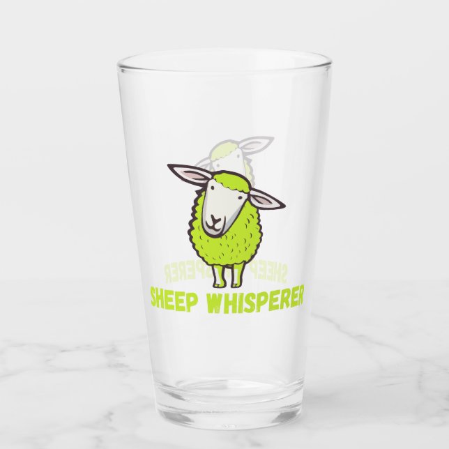Ovejas Whisperer Cute Graciosa Oveja (Anverso)