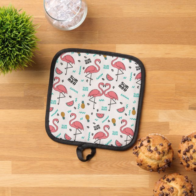 Oven Mitt y Pot Holders (De arriba hacia abajo)