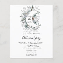 Over the Moon Baby Shower | Folleto presupuestario